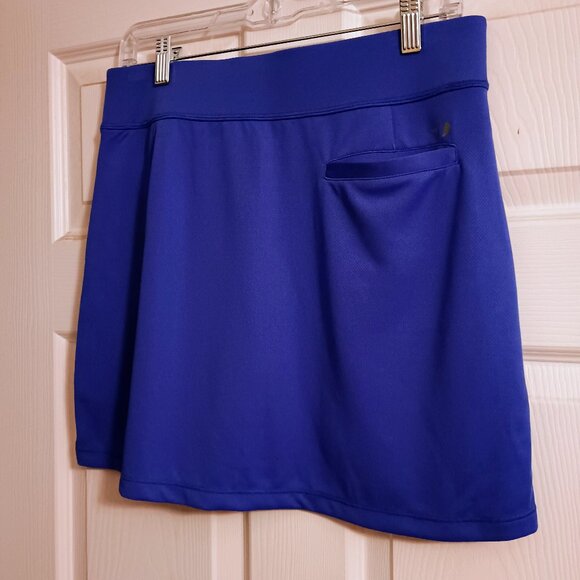 Grand Slam Performance Skort, Royal Blue, Sz M, Stretch, Hi Rise, New - Picture 3 of 5
